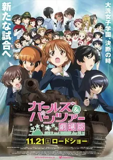 Постер к аниме Девушки и танки